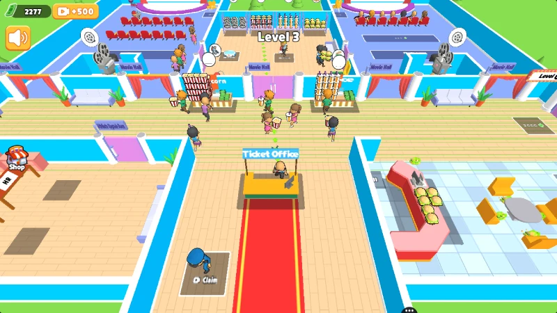 Cinema level 3 screenshot